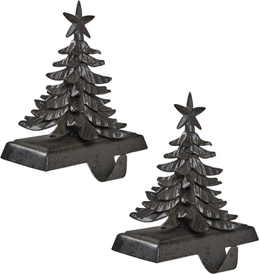 Christmas Tree Stocking Hanger - Iron Finish Set of 2 Park Designs - The Fox Decor